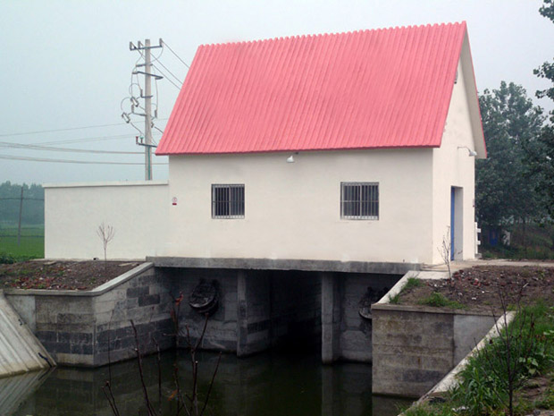 湖南省湘乡市城区建设排涝泵站